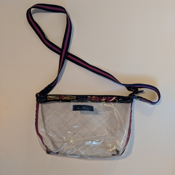 vera bradley clear crossbody bag